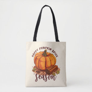 Bolsa Tote Happy Pumpkin Spice Season