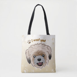 Bolsa Tote Happy Shih Tzu Dog Lover I Wows