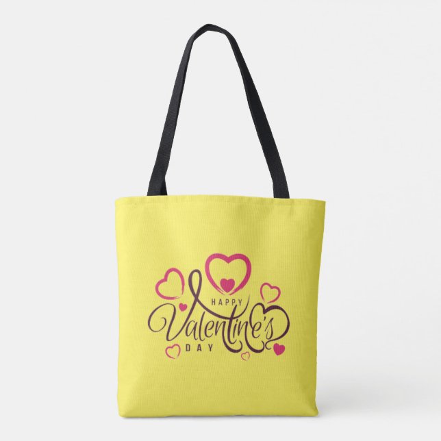 Bolsa Tote Happy Valentine's Day! (Verso)