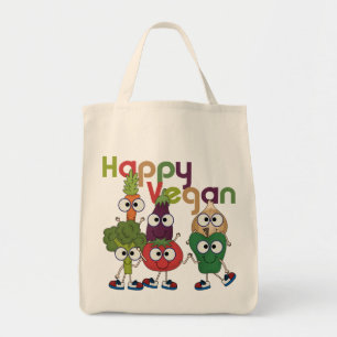 Bolsa Tote Happy Vegan