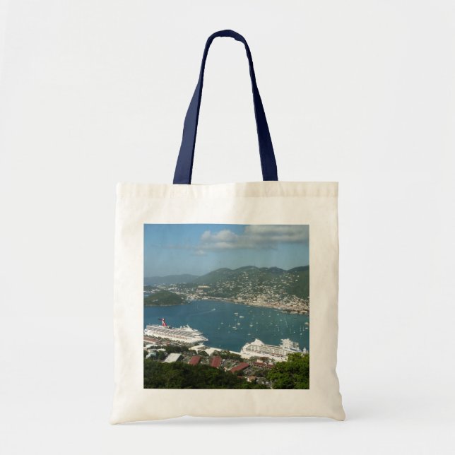 Bolsa Tote Harbor em Ruas. Thomas Ilhas Virgens dos EUA (Frente)