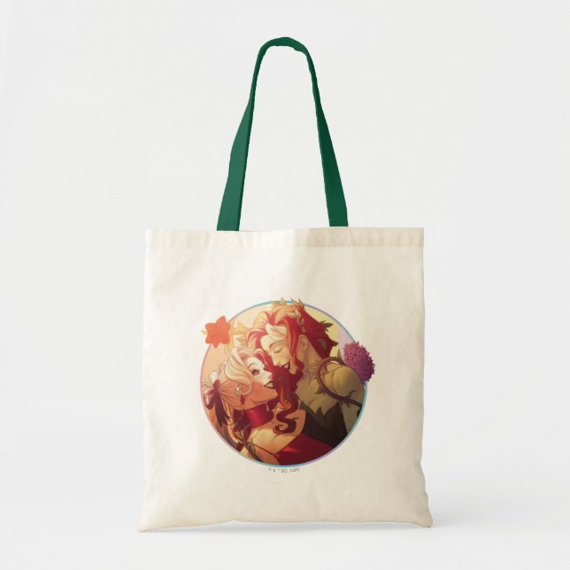 Bolsa Tote Harley Quinn e Poison Ivy Pride Cobrir (Frente)