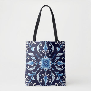 bolsa tote harmonia azul