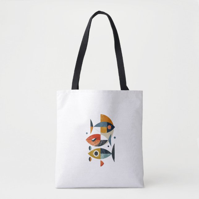 Bolsa Tote Harmonia Geométrica (Frente)