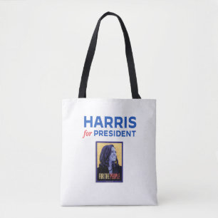 Bolsa Tote Harris para Presidente / Kamala Harris para Presid