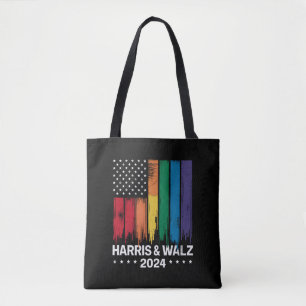 Bolsa Tote Harris Waltz Eleição 2024 Gay Tim Waltz LGBTQ