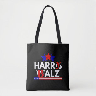 Bolsa Tote Harris Walz 24 Harry Balz 2024 Meme Democráticos