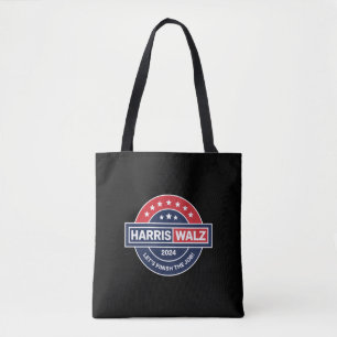 Bolsa Tote Harris Walz 24 Kamala Harris Senhora Presidente 20