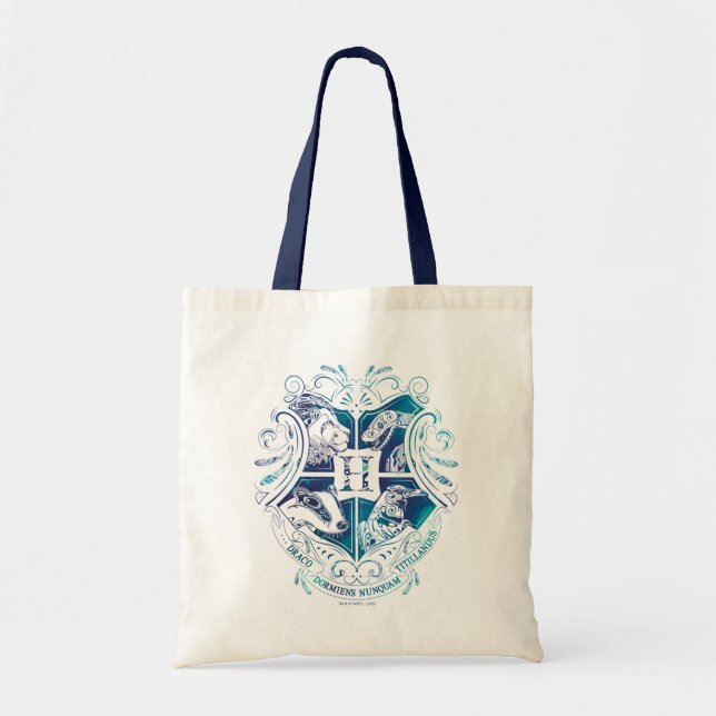 Bolsa Tote Harry Potter | Aguamenti HOGWARTS™ Crest (Frente)
