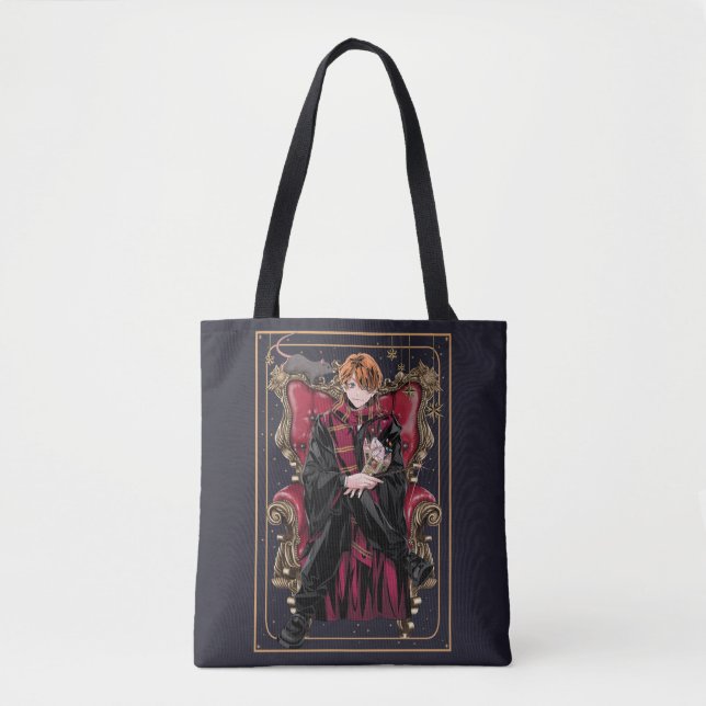 Bolsa Tote HARRY POTTER™ | Anime Ron Weasley Seated (Frente)