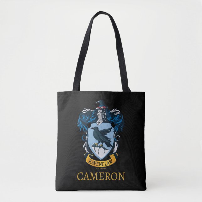 Bolsa Tote Harry Potter  | Brasão da Corvinal Gótica (Frente)
