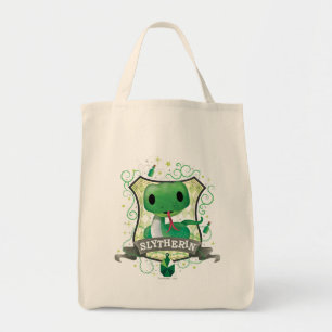 Bolsa Tote Harry Potter Charmoso Brasão SLYTHERIN™