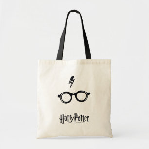 Bolsa Tote Harry Potter Cicatriz de Relâmpago e Óculos