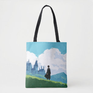 Bolsa Tote HARRY POTTER™ com vista para o Castelo de HOGWARTS