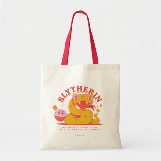 Bolsa Tote HARRY POTTER™ | Cute SLYTHERIN™ Hogwarts School (Frente)