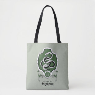 Bolsa Tote HARRY POTTER™   Desenho Delicado SLYTHERIN™ Crest
