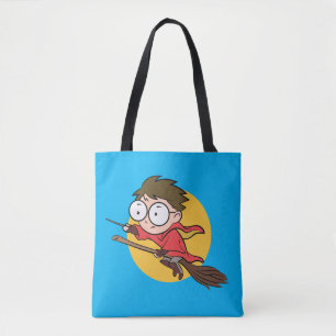 Bolsa Tote HARRY POTTER™, DO Sketbook, EXECUTANDO O QUIDDITCH