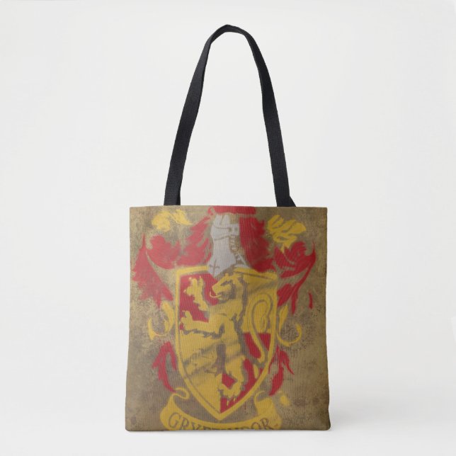 Bolsa Tote Harry Potter| Gryffindor - Retro House Crest (Frente)