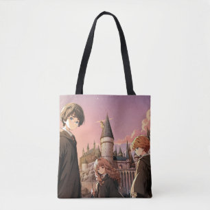 Bolsa Tote HARRY POTTER™ Hermione & Ron HOGWARTS™ Cena do Ani