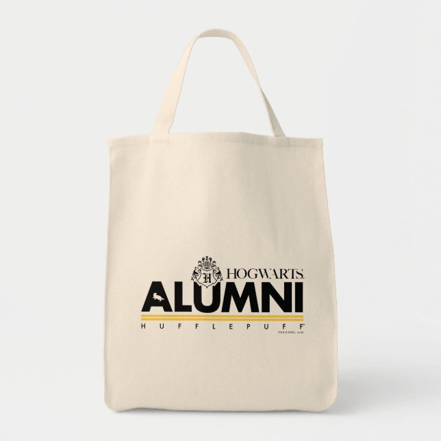 Bolsa Tote Harry Potter | HOGWARTS™ Alumni HUFFLUFF™ (Frente)
