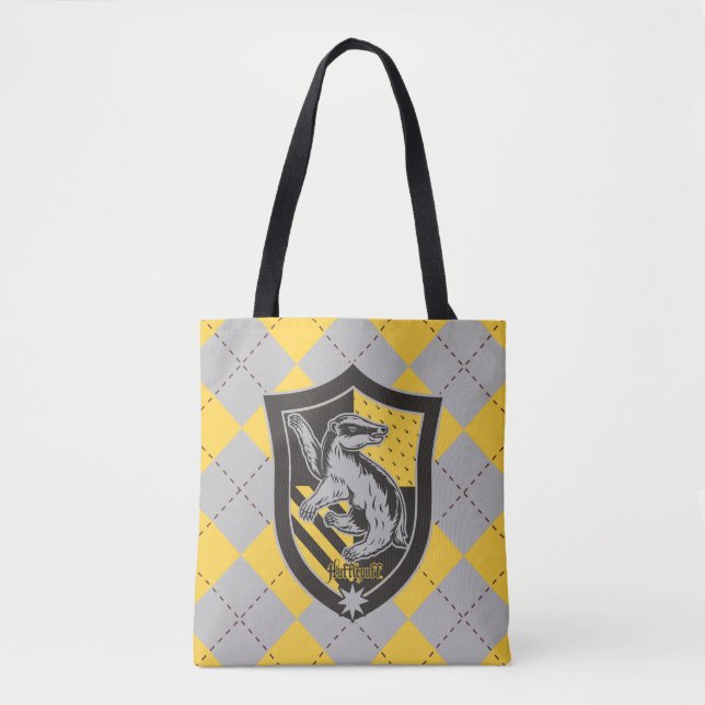Bolsa Tote Harry Potter | Hufflepuff House Pride Crest (Frente)