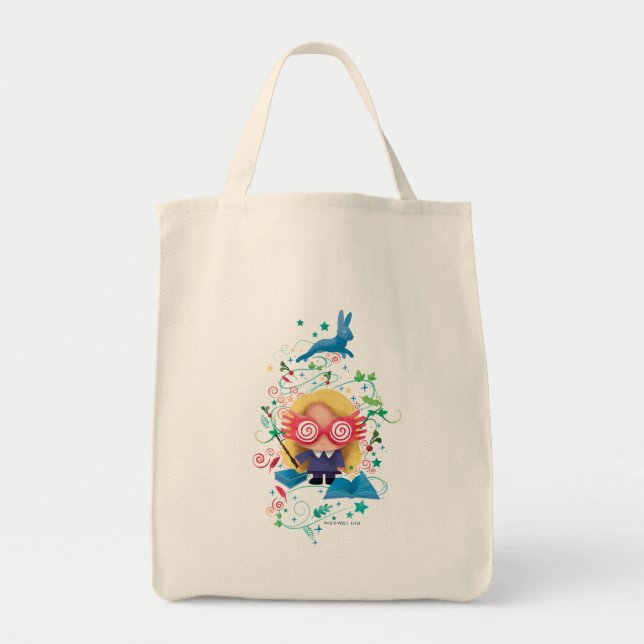 Bolsa Tote Harry Potter | Luna Lovegood Gráfico (Frente)