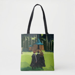 Bolsa Tote HARRY POTTER™, Ron e Hermione no Hut de Hagrid
