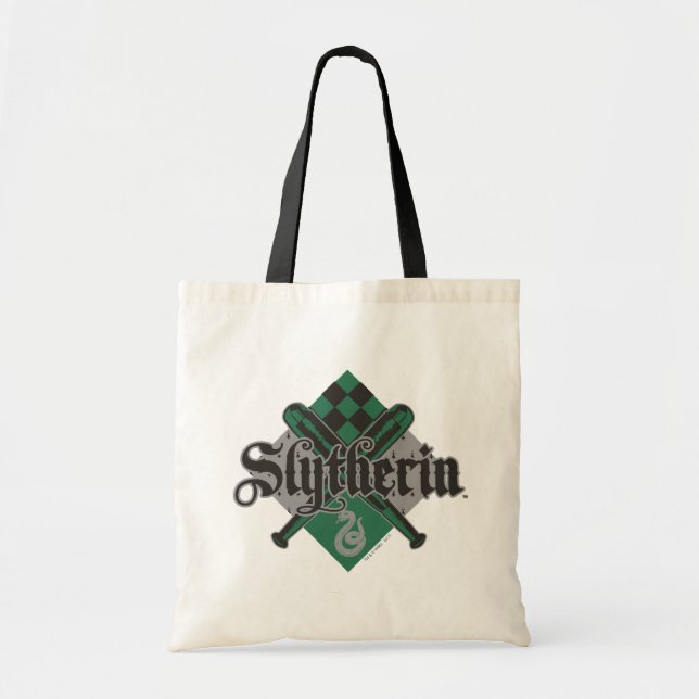 Bolsa Tote Harry Potter | Slytherin QUIDDITCH™ Crest (Frente)