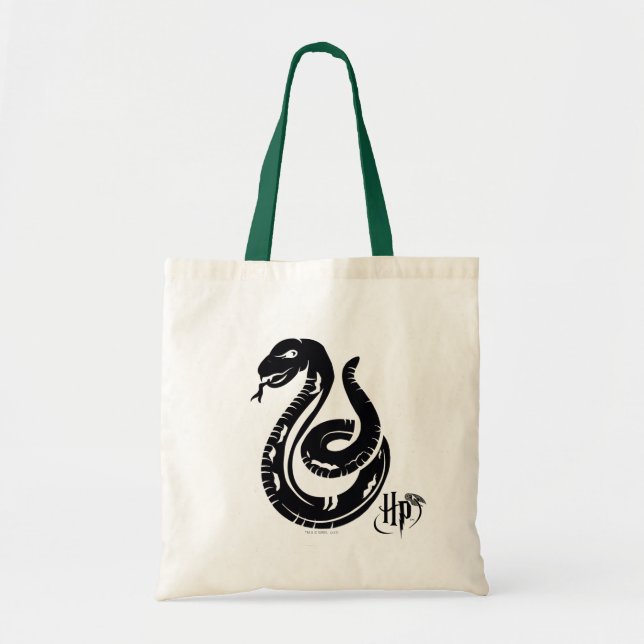 Bolsa Tote Harry Potter | Slytherin Snake Icon (Frente)