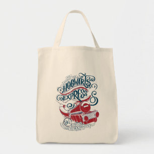 Bolsa Tote Harry Potter Tipografia Hogwarts Express
