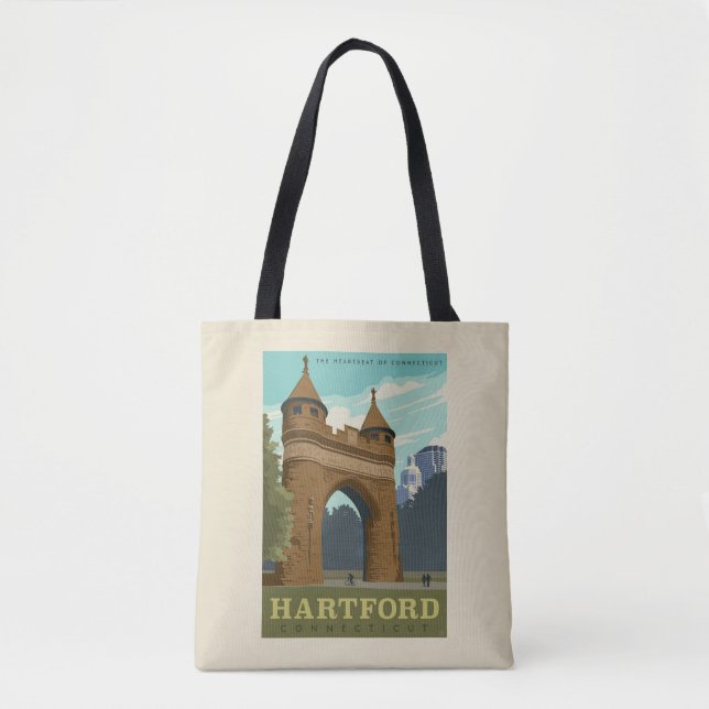 Bolsa Tote Hartford, CT (Frente)