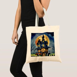 Bolsa Tote Haunted Hollow & Lua
