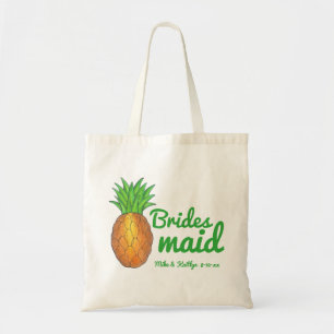 Bolsa Tote Havaí Pineapple Tropical Island Fruta Hawaii HI