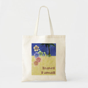 Bolsa Tote Havaí Tropical Beach Retro Viagens vintage