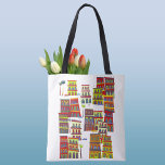 Bolsa Tote Havana Cuba<br><div class="desc">Arte moderna contemporânea da cidade baseada em Havana, Cuba. Cores vibrantes e detalhes divertidos. Arte original de Nic Squirrell.</div>