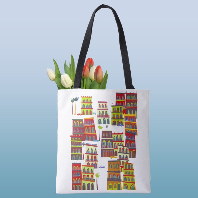 Bolsa Tote Havana Cuba (Havana Cuba art tote bag)