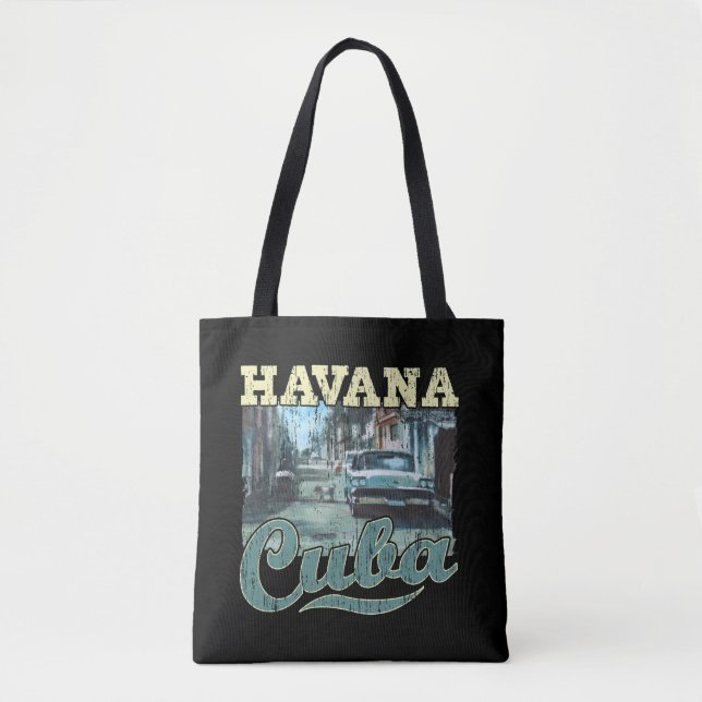 Bolsa Tote Havana Cuba Grafite Street Art - Love Habana (Frente)
