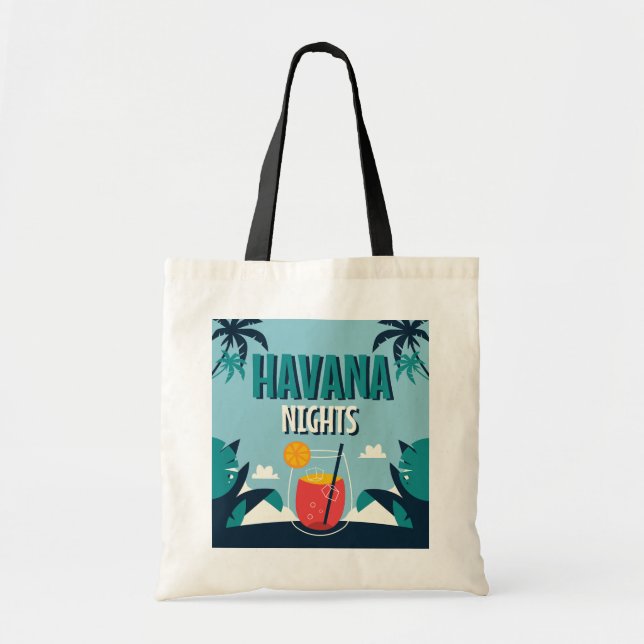 Bolsa Tote "Havana Nights" (Frente)
