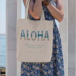 Bolsa Tote Hawaii Destination Wedding Bag para Hotel
