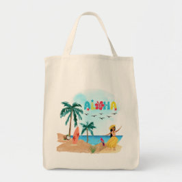 Bolsa Tote Hawaiian Aloha Vibes Tote Bag