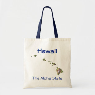 Bolsa Tote Hawaiian Map Bag