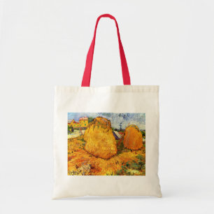 Bolsa Tote Haystacks em Provença por Vincent van Gogh