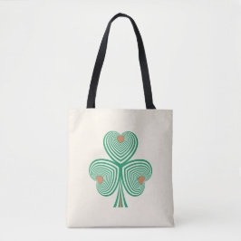 Bolsa Tote Heart Clover