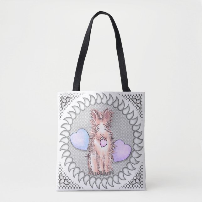 Bolsa tote Heart Harey Rabbit (Frente)
