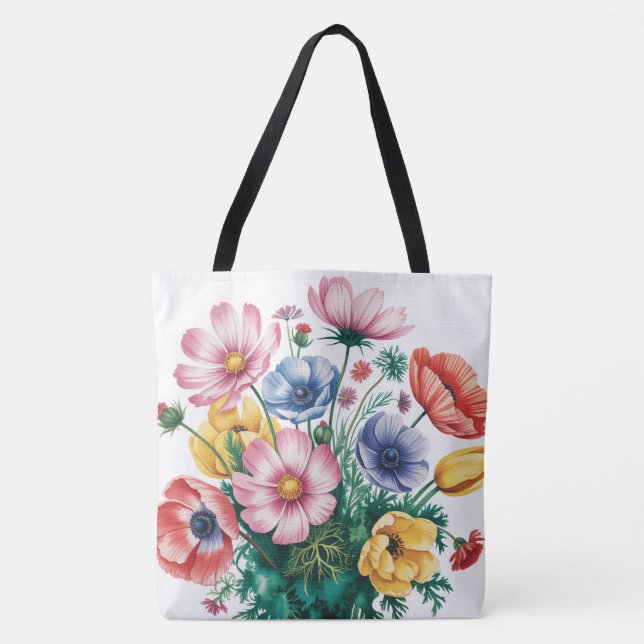 Bolsa Tote Heart in bloom (Frente)