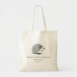 Bolsa Tote Hedgehog Christian Tote Bag
