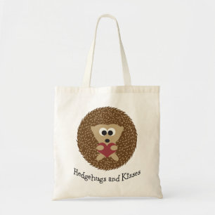 Bolsa Tote Hedgehugs e Kisses Hedgehog