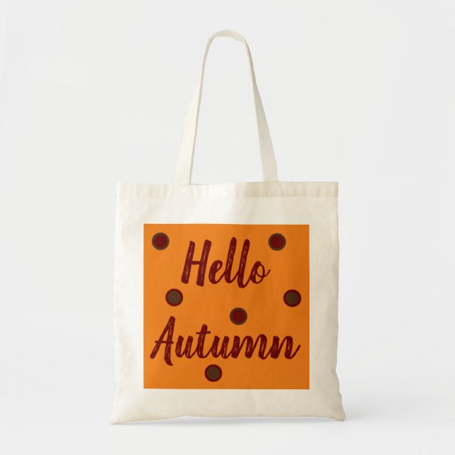 Bolsa Tote Hello Autumn (Frente)