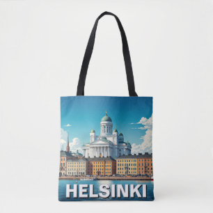 Bolsa Tote Helsínquia Finlândia Viagem