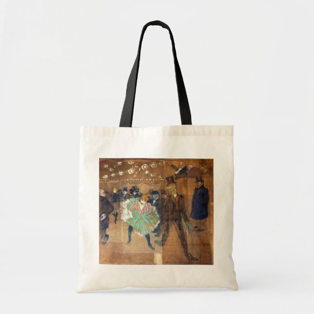 Bolsa Tote Henri de Toulouse-Lautrec - Dança no Rouge (Frente)